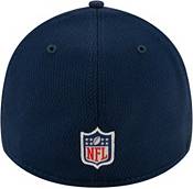 New Era Men's New England Patriots Sideline 2021 Road 39Thirty Navy Stretch Fit Hat product image
