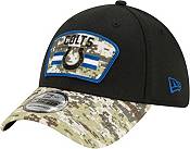 New Era Men's Indianapolis Colts Salute to Service 39Thirty Black Stretch Fit Hat product image