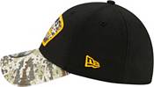 New Era Men's Pittsburgh Steelers Salute to Service 39Thirty Black Stretch Fit Hat product image