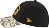 New Era Men's Green Bay Packers Salute to Service 39Thirty Black Stretch Fit Hat product image