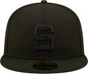New Era Men's Michigan State Spartans Black Tonal 59Fifty Fitted Hat product image