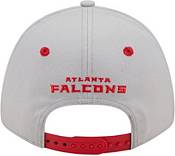 New Era Men's Atlanta Falcons Outline 9Forty Grey Adjustable Hat product image