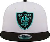 New Era Men's Las Vegas Raiders Color Pack 9Fifty White Adjustable Hat product image