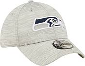 New Era Men's Seattle Seahawks Distinct 39Thirty Grey Stretch Fit Hat product image