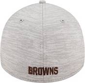 New Era Men's Cleveland Browns Distinct 39Thirty Grey Stretch Fit Hat product image