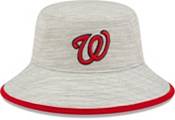 New Era Men's Washington Nationals Gray Distinct Bucket Hat product image