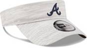 New Era Men's Atlanta Braves Gray Distinct Adjustable Visor product image