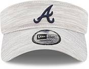 New Era Men's Atlanta Braves Gray Distinct Adjustable Visor product image