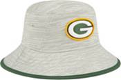 New Era Men's Green Bay Packers Distinct Grey Adjustable Bucket Hat product image