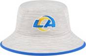 New Era Men's Los Angeles Rams Distinct Grey Adjustable Bucket Hat product image