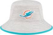 New Era Men's Miami Dolphins Distinct Grey Adjustable Bucket Hat product image