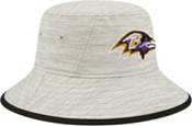 New Era Men's Baltimore Ravens Distinct Grey Adjustable Bucket Hat product image