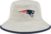 New Era Men's New England Patriots Distinct Grey Adjustable Bucket Hat product image