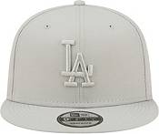 New Era Men's Los Angeles Dodgers Grey 9Fifty Adjustable Snapback Hat product image