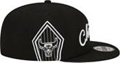 New Era Men's 2021-22 City Edition Chicago Bulls Black 9Fifty Adjustable Hat product image