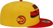 New Era Men's 2021-22 City Edition Atlanta Hawks Yellow 59Fifty Fitted Hat product image