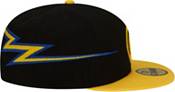 New Era Men's 2021-22 City Edition Golden State Warriors Black 59Fifty Fitted Hat product image