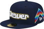 New Era Men's 2021-22 City Edition Denver Nuggets Blue 59Fifty Fitted Hat product image