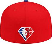 New Era Men's 2021-22 City Edition Detroit Pistons Red 59Fifty Fitted Hat product image