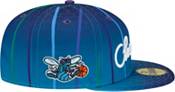 New Era Men's 2021-22 City Edition Charlotte Hornets Turquoise 59Fifty Fitted Hat product image