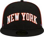 New Era Men's 2021-22 City Edition New York Knicks Black 59Fifty Fitted Hat product image