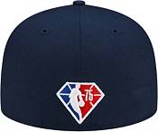 New Era Men's 2021-22 City Edition Philadelphia 76ers Blue 59Fifty Fitted Hat product image
