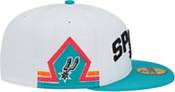 New Era Men's 2021-22 City Edition San Antonio Spurs White 59Fifty Fitted Hat product image