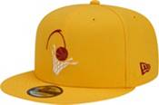 New Era Men's 2021-22 City Edition Cleveland Cavaliers Yellow 9Fifty Adjustable Hat product image