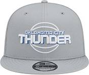 New Era Men's 2021-22 City Edition Oklahoma City Thunder Grey 9Fifty Adjustable Hat product image