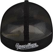 New Era Men's Cleveland Guardians Black 39Thirty Stretch Fit Hat product image