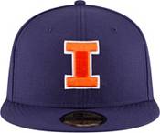 New Era Men's Illinois Fighting Illini Blue 59Fifty Fitted Hat product image