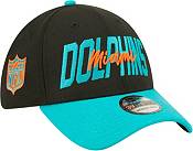 New Era Men's Miami Dolphins 2022 NFL Draft 39Thirty Black Stretch Fit Hat product image
