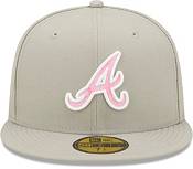 New Era Men's Mother's Day '22 Atlanta Braves Grey 59Fifty Fitted Hat product image