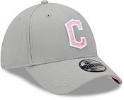 New Era Men's Mother's Day '22 Cleveland Guardians Grey 39Thirty Stretch Fit Hat product image