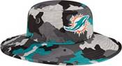New Era Men's Miami Dolphins Training Camp 2022 Sideline Panama Camouflage Bucket Hat product image