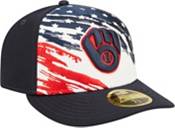 New Era Men's Fourth of July '22 Milwaukee Brewers Navy 59Fifty Low Profile Fitted Hat product image