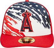 New Era Men's Fourth of July '22 Los Angeles Angels Red 59Fifty Low Profile Fitted Hat product image