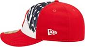 New Era Men's Fourth of July '22 Los Angeles Angels Red 59Fifty Low Profile Fitted Hat product image