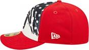 New Era Men's Fourth of July '22 San Diego Padres Red 59Fifty Low Profile Fitted Hat product image