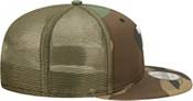 New Era Men's Tampa Bay Rays Camoflage 9Fifty Trucker Adjustable Hat product image