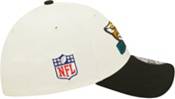 New Era Men's Jacksonville Jaguars Sideline 39Thirty Chrome White Stretch Fit Hat product image