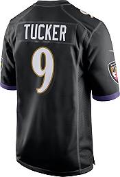 Nike Men's Baltimore Ravens Justin Tucker #9 Alternate Game Jersey product image