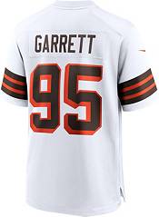 Nike Men's Cleveland Browns Myles Garrett #95 White Alternate Game Jersey product image