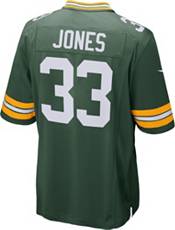 Nike Men's Green Bay Packers Aaron Jones #33 Green Game Jersey product image