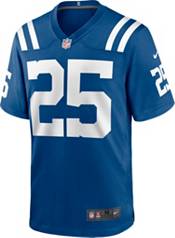 Nike Men's Indianapolis Colts Marlon Mack #25 Blue Game Jersey product image