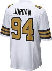 Nike Men's New Orleans Saints Cam Jordan #94 White Game Jersey product image