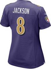 Nike Women's Baltimore Ravens Lamar Jackson #8 Purple Game Jersey product image