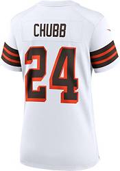 Nike Women's Cleveland Browns Nick Chubb #24 White Game Jersey product image