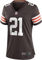 نيكولا Nike Women's Cleveland Browns Denzel Ward #21 Brown Game Jersey نيكولا نيكولا Nike Women's Cleveland Browns Denzel Ward #21 Brown Game Jersey نيكولا