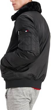Tommy Hilfiger Men's New York Giants Aviator Black Full-Zip Jacket product image